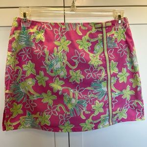 Great find!  Lilly Pulitzer Hula Monkey skort. Size 10